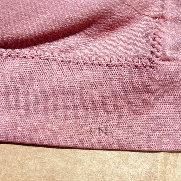 DANSKIN Cami Sport Exercise Workout Dance Bra Dusty Rose Pink Womens XL - Picture 6 of 12